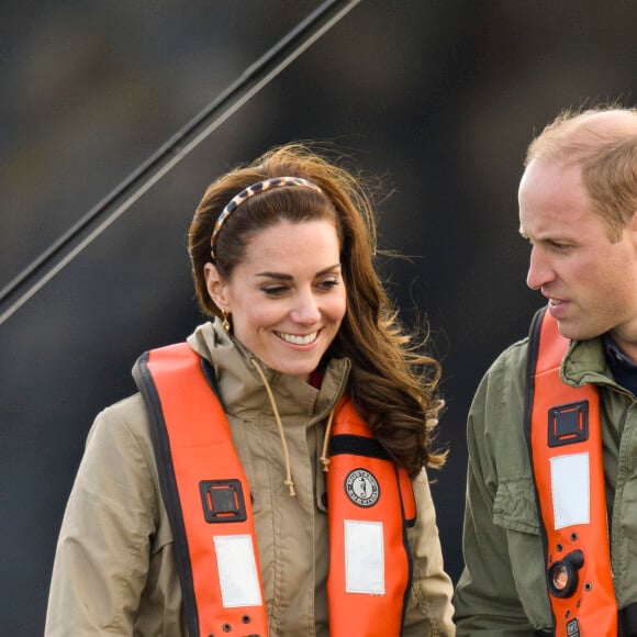 Le prince William et Kate Middleton, duc et duchesse de Cambridge, ont participé à bord du Highland Ranger à une partie de pêche pour la promotion de cette activité auprès des jeunes lors de leur visite de l'archipel Haida Gwaii le 30 septembre 2016, au septième et avant-dernier jour de leur tournée royale au Canada.