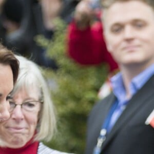 Le prince William, duc de Cambridge et Catherine (Kate) Middleton, duchesse de Cambridge visitent le centre Cridge d'aide au familles d'enfants handicapés avant leur départ du Canada à Victoria le 1er octobre 2016.  Britain's Prince William and Catherine, Duchess of Cambridge, on their last day of their Official Tour of Canada. William and Kate visit the Cridge Centre for the Family to see the work of the local charity working with vulnerable, disadvantaged families and support for parents with disabled children. In Victoria on october 1st, 2016.01/10/2016 - Victoria