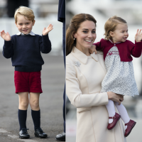Kate Middleton et William: L'adorable au revoir de George et Charlotte au Canada