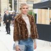 Diane Kruger arrivant au défilé de mode "Valentino", collection prêt-à-porter Printemps-Eté 2017 à Paris, le 2 octobre 2016