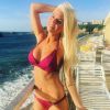 Jessica des "Marseillais et les Ch'tis VS Le reste du monde" pose en bikini, sur Instagram, août 2016