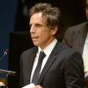Ben Stiller à l'ONU pour remettre une pétition en faveur des réfugiés le 16 septembre 2016.