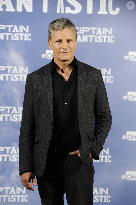 Viggo Mortensen - Photocall du film Captain Fantastic à Madrid. Le 12 septembre 2016