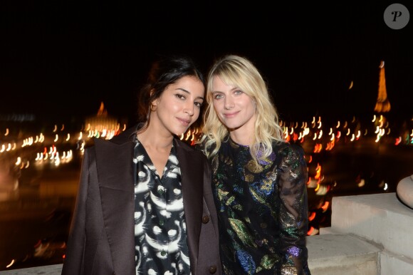 Leïla Bekhti et Mélanie Laurent - Cocktail/dîner Longchamp à la boutique Longchamp, rue Saint-Honoré, à Paris, France, le 4 octobre 2016, lors de la Fashion Week de Paris © Rachid Bellak/Bestimage