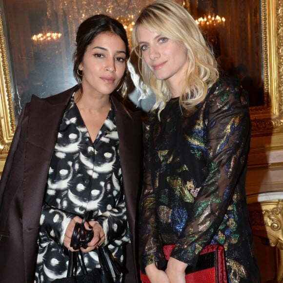 Leïla Bekhti et Mélanie Laurent - Cocktail/dîner Longchamp à la boutique Longchamp, rue Saint-Honoré, à Paris, France, le 4 octobre 2016, lors de la Fashion Week de Paris © Rachid Bellak/Bestimage