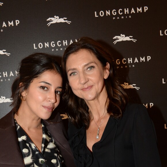 Leïla Bekhti et Sophie Delafontaine - Cocktail/dîner Longchamp à la boutique Longchamp, rue Saint-Honoré, à Paris, France, le 4 octobre 2016, lors de la Fashion Week de Paris © Rachid Bellak/Bestimage