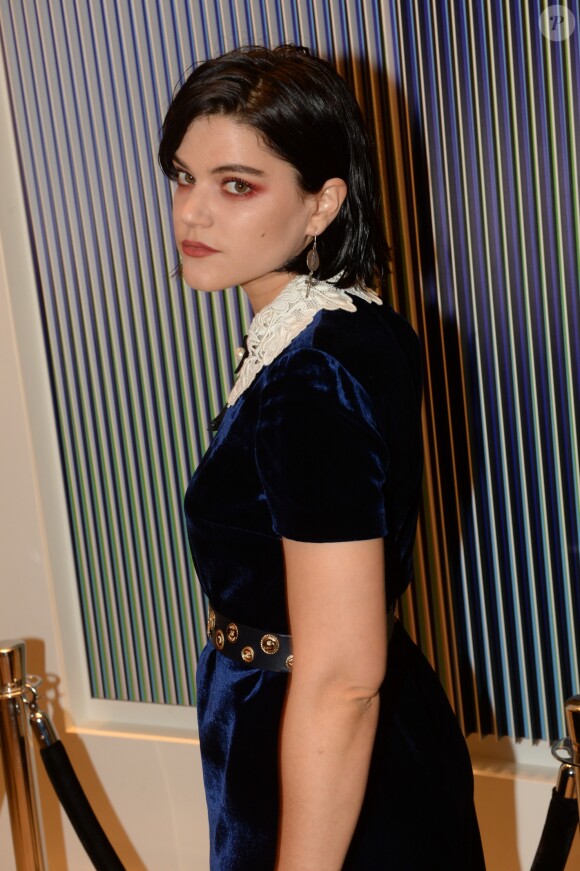 Soko (Stéphanie Sokolinski) - Cocktail/dîner Longchamp à la boutique Longchamp, rue Saint-Honoré, à Paris, France, le 4 octobre 2016, lors de la Fashion Week de Paris © Rachid Bellak/Bestimage