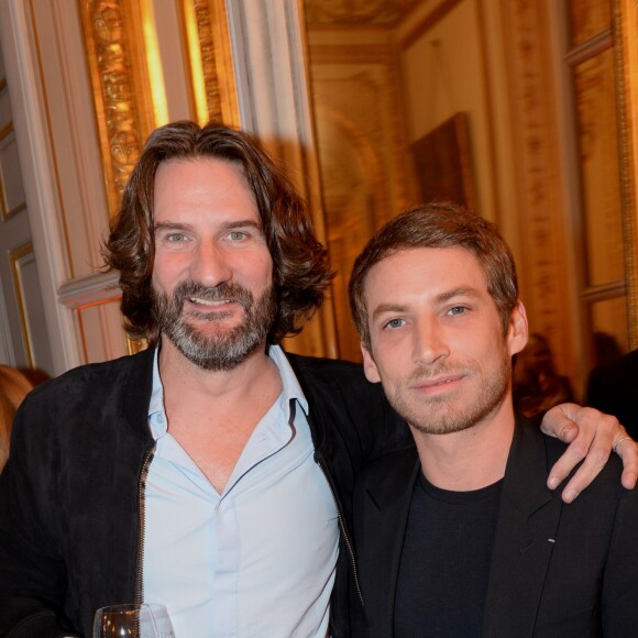 Frédéric Beigbeder et Ora-ïto (Ora Ito) - Cocktail/dîner Longchamp à la boutique Longchamp, rue Saint-Honoré, à Paris, France, le 4 octobre 2016, lors de la Fashion Week de Paris © Rachid Bellak/Bestimage