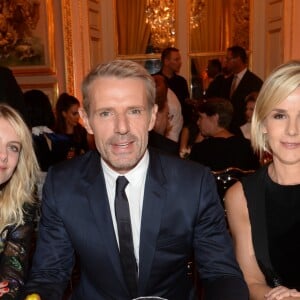 Mélanie Laurent, Lambert Wilson et Laurence Ferrari - Cocktail/dîner Longchamp à la boutique Longchamp, rue Saint-Honoré, à Paris, France, le 4 octobre 2016, lors de la Fashion Week de Paris © Rachid Bellak/Bestimage