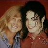 Photo de Debbie Rowe et Michael Jackson.