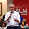 Bruno Le Maire, candidat à la primaire de la droite, en meeting de campagne à l'hôtel Plaza à Nice, le 7 octobre 2016