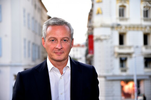 Bruno Le Maire, candidat à la primaire de la droite, en meeting de campagne à l'hôtel Plaza à Nice, le 7 octobre 2016