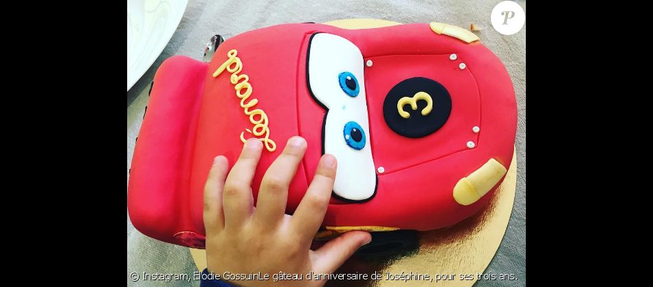 Le Gateau D Anniversaire De Leonard Pour Ses Trois Ans Purepeople