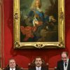 Le roi Felipe VI d'Espagne lors de l'inauguration de l'année universitaire à la face de médecine de Madrid le 6 octobre 2016