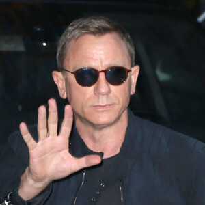 Daniel Craig se rend sur l'émission "The Late show" à New York le 4 novembre 2015.