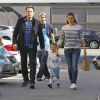 Ben Affleck et Jennifer Garner se promènent avec leurs enfants Violet, Seraphina et Samuel à West Hollywood. Ils ne portent toujours pas leurs alliances. Le 14 novembre 2015