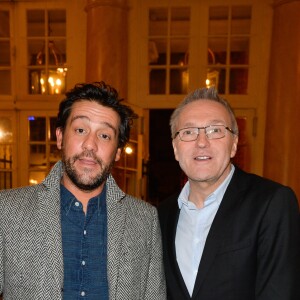 Titoff et Laurent Ruquier - Générale de la pièce "À droite, à gauche" au Théâtre des Variétés à Paris le 12 octobre 2016. © Coadic Guirec/Bestimage