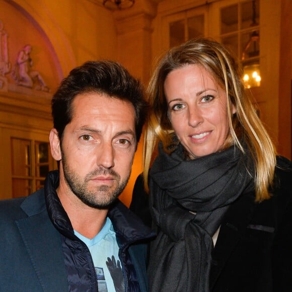 Frédéric Diefenthal et sa compagne - Générale de la pièce "À droite, à gauche" au Théâtre des Variétés à Paris le 12 octobre 2016. © Coadic Guirec/Bestimage