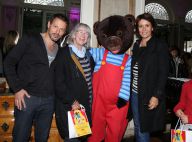 Marc-Olivier Fogiel et Carole Rousseau charmés par Petit Ours Brun sur scène
