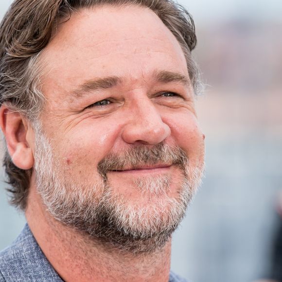 Russell Crowe lors du Photocall du film "The Nice Guys" lors du 69ème Festival International du Film de Cannes. Le 15 mai 2016 © Borde-Moreau / Bestimage