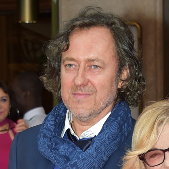 Nicoletta et son mari Jean-Christophe Molinier au 22ème Gala "Musique contre l'oubli" au profit d'Amesty International au thêatre des Champs-Elysées à Paris le 28 juin 2016. © Giancarlo Gorassini / Bestimage