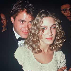 Robert Downey et Sarah Jessica Parker lors d'une soirée en 1993