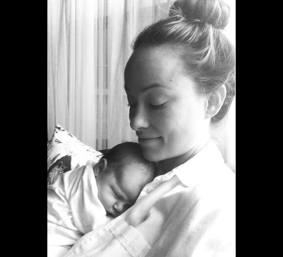 Olivia Wilde et sa fille. Instagram, octobre 2016