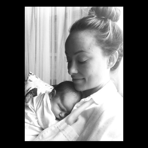 Olivia Wilde et sa fille. Instagram, octobre 2016