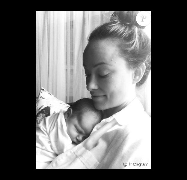Olivia Wilde et sa fille. Instagram, octobre 2016