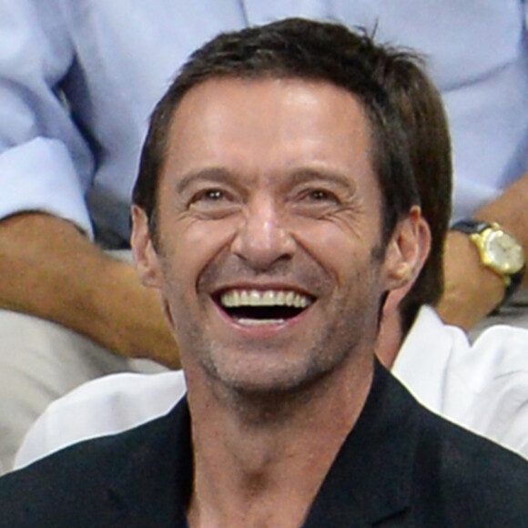 Hugh Jackman lors du neuvième jour de l'US Open 2016 au USTA Billie Jean King National Tennis Center à Flushing Meadow, New York City, New York, Etats-Unis, le 6 septembre 2016.