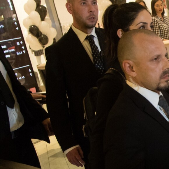 Eva Longoria à l'inauguration du centre commercial Posnania à Poznan, en Pologne, le 19 octobre 201