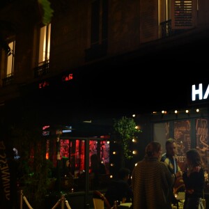 Exclusif - Illustration façade du restaurant - Soirée de lancement du restaurant "Hardy" le 18 octobre 2016.
