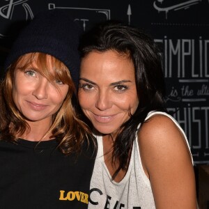 Exclusif - Sandra de Matteis et Axelle Laffont - Soirée de lancement du restaurant "Hardy" le 18 octobre 2016.