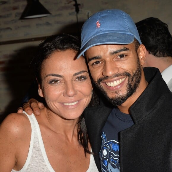 Exclusif - Sandra de Matteis et Brahim Zaibat - Soirée de lancement du restaurant "Hardy" le 18 octobre 2016.