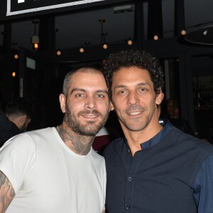 Exclusif - Tomer Sisley et Ben Delpech - Soirée de lancement du restaurant "Hardy" le 18 octobre 2016.
