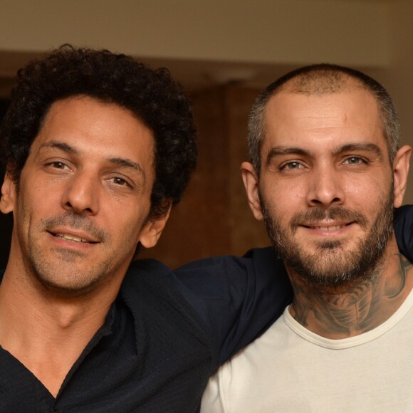 Exclusif - Tomer Sisley et Ben Delpech - Soirée de lancement du restaurant "Hardy" le 18 octobre 2016.