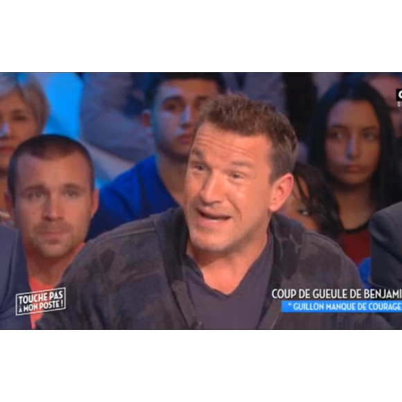 Benjamin Castaldi tacle Stéphane Guillon dans "TPMP", le 20 octobre 2016 sur C8.