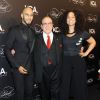 Swizz Beatz, Clive Davis et Alicia Keys au gala de sa fondation "Keep a Child Alive" à New York City, le 19 octobre 2016