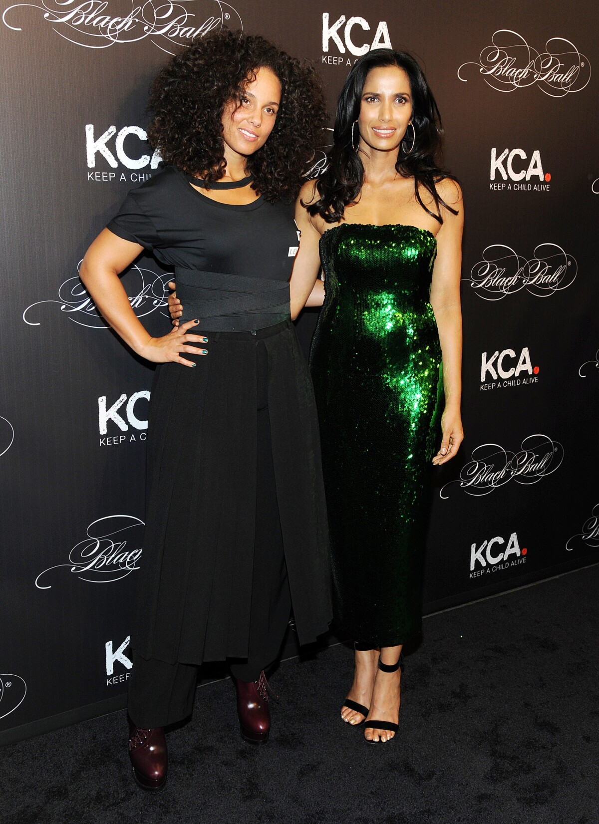 Photo : Alicia Keys et Padma Lakshmi au gala de sa fondation "Keep a