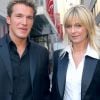 BENJAMIN CASTALDI ET FLAVIE FLAMENT LORS DE LA CONFERENCE DE PRESSE DE RENTREE DE TF105/09/2006 - Paris