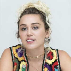 Miley Cyrus en conférence de presse pour la série tv "Crisis in Six Scenes" à l'hôtel Four Seasons de Beverly Hills, le 7 septembre 2016.