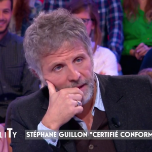 Stéphane Guillon évoque son salaire et sa brouille avec Cyril Hanouna. Emission "AcTualiTy" sur France 2, le 25 octobre 2016.