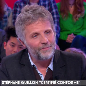Stéphane Guillon évoque son salaire et sa brouille avec Cyril Hanouna. Emission "AcTualiTy" sur France 2, le 25 octobre 2016.