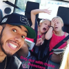 Lewis Hamilton s'éclate avec les nièces de son ex Nicole Scherzinger. Photo publiée sur Instagram le 25 octobre 2016