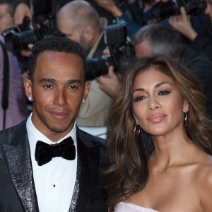 Nicole Scherzinger et son compagnon Lewis Hamilton à la Soirée "GQ Men of the Year Awards 2014" à Londres, le 2 septembre 2014.