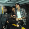 Nicole Scherzinger et son compagnon Grigor Dimitrov rentrent à leur hôtel après un dîner romantique au restaurant Sketch à Londres, le 21 juin 2016