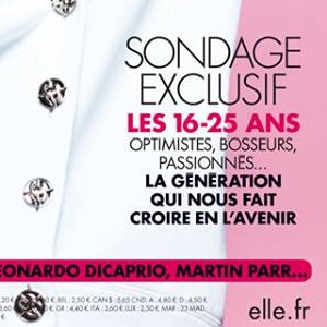 Une des trois couvertures du magazine ELLE avec Lily-Rose Depp.