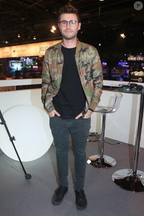 Cyprien à l'ouverture, en avant-première, du "Paris Games Week" au Parc des Exposition de la porte de Versailles, à Paris, le 26 octobre 2016.