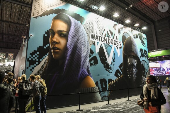 Ouverture, en avant-première, du "Paris Games Week" au Parc des Exposition de la porte de Versailles, à Paris, le 26 octobre 2016.