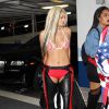 Kylie Jenner et Tyga arrivent au Bootsy Bellows pour fêter Halloween le 29 octobre 2016 à Los Angeles